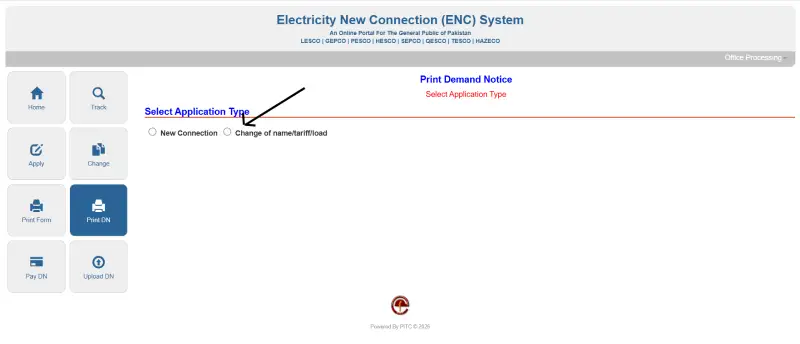 Print LESCO Demand Notice Online for Modification